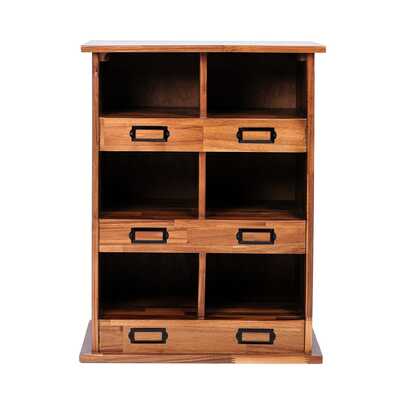 Wooden Shoe and Boot Locker