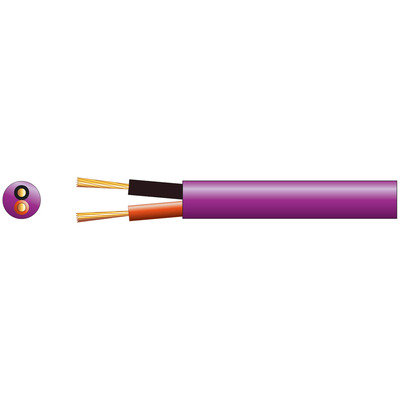 Installation Speaker Cable LSZH Low Smoke and Zero Halogen 100M Roll - 2 x 2.5mm