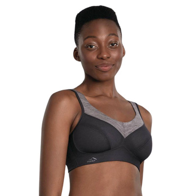 Anita Active PanAlp Wool Sports Bra - Anthracite/Melange - 32D