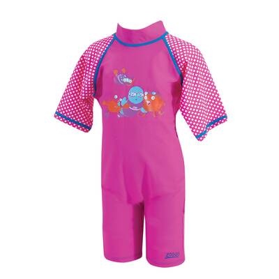 Zoggs Sun Protection Swimsuit Pink