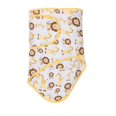 Miracle Blanket Swaddle Prints (Design: Giraffes and Lions)