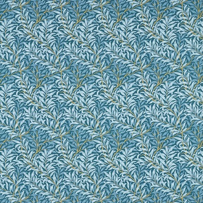 William Morris Willow Boughs Fabric Denim F1679/01 - By The Metre