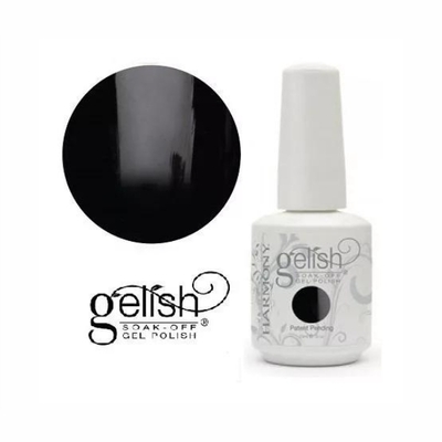Harmony Gelish Soak-Off Gel Nail Polish - Black Shadow - 15ml