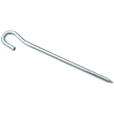 High Peak Aluminum Tent Pins 6 Pieces - White