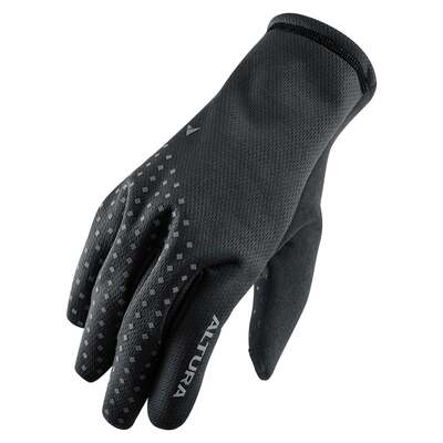 Nightvision Unisex Windproof Fleece Cycling Gloves Black &pipe; XS &pipe; Altura