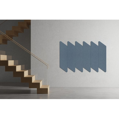 Acoustic Wall Panels 120 x 30cm, Pack of 6