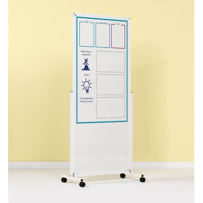 Mobile Custom Printed Whiteboard
