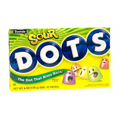 Tootsie Dots Sour Theatre Box 170g *USA*