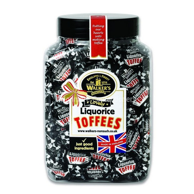 Walkers Nonsuch Liquorice Toffees - 1.25kg