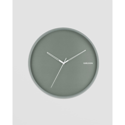 Wall Clock Hue - Green