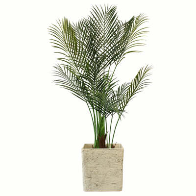 Stone Effect Square Garden Plant Pot