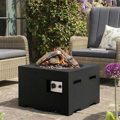 Propane Fire Pit Small Square 60cm