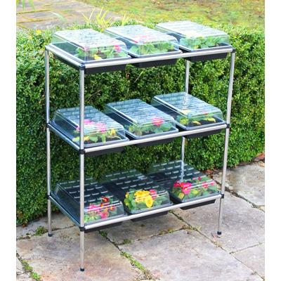 Seed Tray Stand with 9 Trays