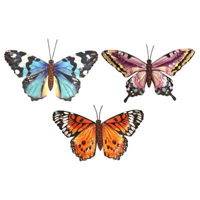 Large Metal Butterfly - Wall Decoration