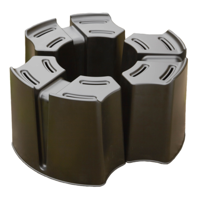 Water Butt Barrel Shaped Grey 227L