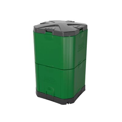 Hot Composter in Green with Leachate Hose 400L - Aerobin