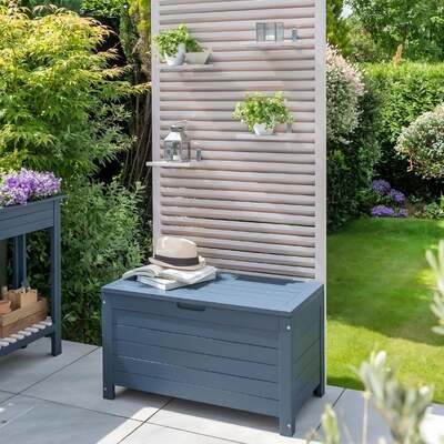 Garden Bench with Built in Storage