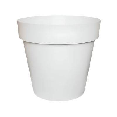 Large Traditional Plastic Plant Pot on Wheels