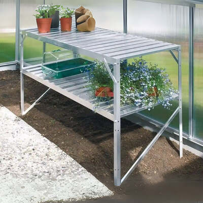 Aluminium Staging For Greenhouses