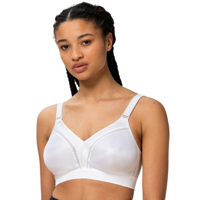 Triumph Triaction Workout Sports Bra - White - 32C