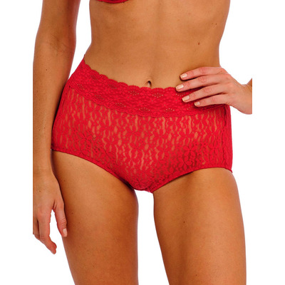Wacoal Halo Lace Full Brief - Equestrian Red - M - 12