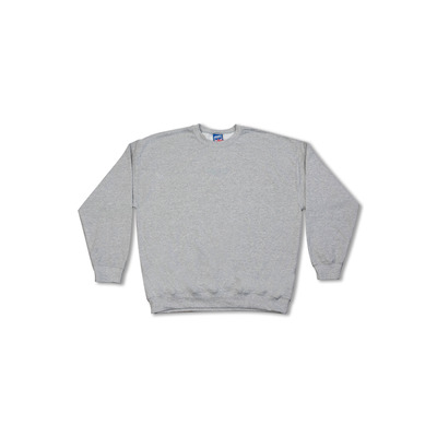 Sweatshirt in Heather Grey Dream Sports Tonal Embroidery