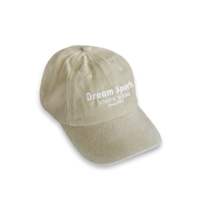 Cap In Vintage Beige With Dream Sports Logo