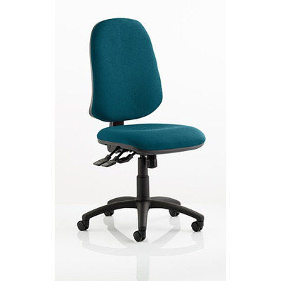 Eclipse XL 3 Lever Task Operator Chair Maringa Teal fabric