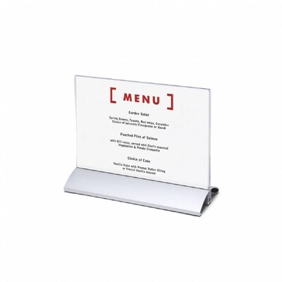 Premium Table-Top Menu Holder A5 Horizontal