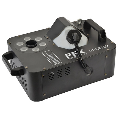 Vertical Smoke Machine 900 Watt With Wireless Remote, DMX Control & LED Lighting