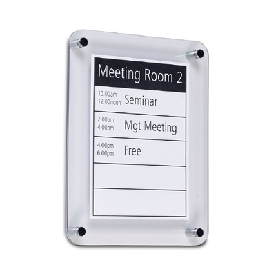 Crystal Wall Notice Frame