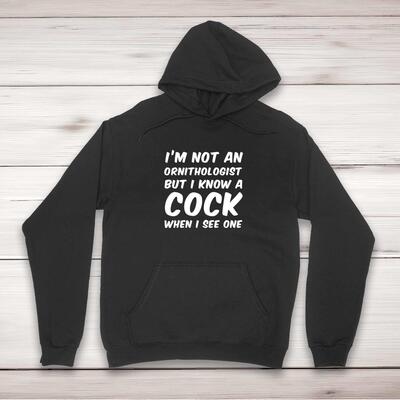 I'm Not An Ornithologist Hoodie