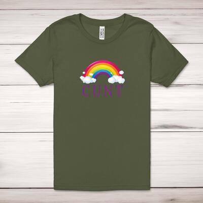 Rainbow Swearing Adult T-Shirt