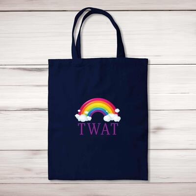 Rainbow Swearing Tote Bag