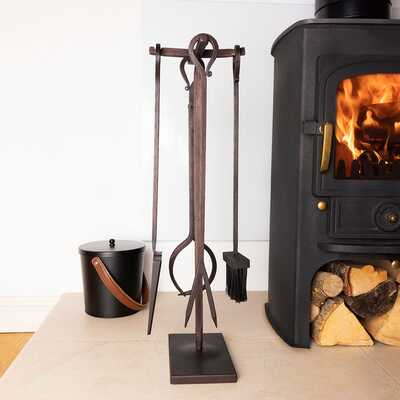 Maple Fireside Companion Set
