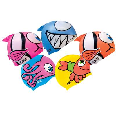 Kids Character Swimming Cap Various Designs