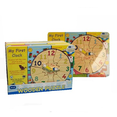 My First Clock Wooden Jigsaw