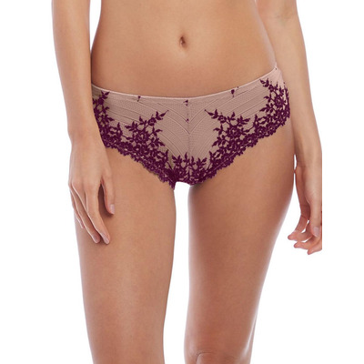 Wacoal Embrace Lace Tanga Brief - Sphinx Pickled Beet - L - 14