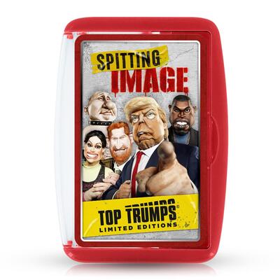 Spitting Image Limited Edition Top Trumps Card Game