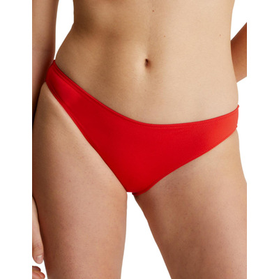 Calvin Klein CK Monogram Bikini Brief - Cajun Red - L - 14