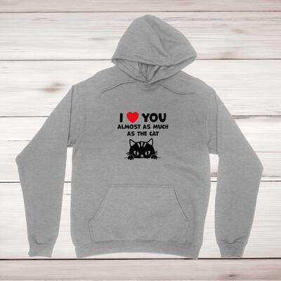 Almost As Much As The Cat Hoodie