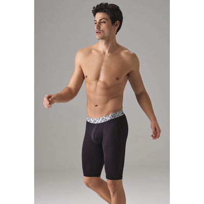 Doreanse 1786 Sportive Long Black Boxer Brief