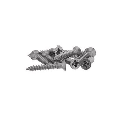 Carlisle Brass Screw Pack For HDSSW2CP 3 Inch Hinges, Polished Brass - SCP8 POLISHED CHROME