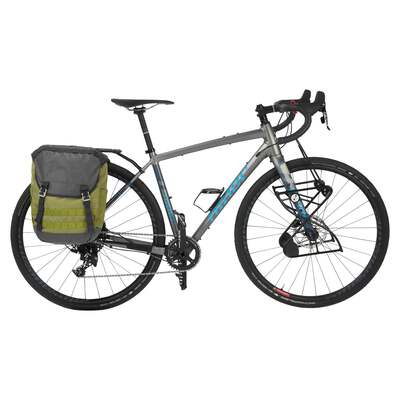 Dryline 56 Pannier (Pair) Grey &pipe; Compact 32L with Rixen & Kaul Fittings, Stay Dry on Every Adventure &pipe; Water-Resistant &pipe; Altura