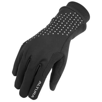 Nightvision Unisex Waterproof Insulated Cycling Gloves Black &pipe; XL &pipe; Altura