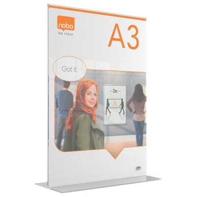 Nobo Premium Plus Acrylic Table Top Poster Frame