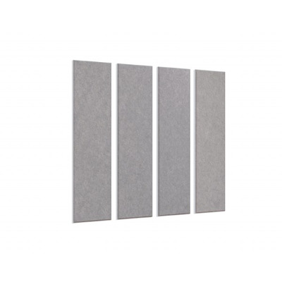 Acoustic Wall Panels 120 x 30cm, Pack of 4