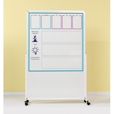 Mobile Custom Printed Whiteboard