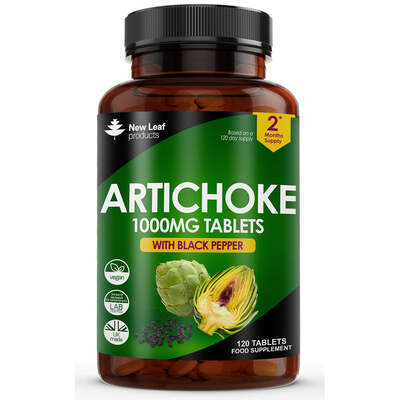 Artichoke with enriched With Black Pepper Tablets