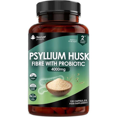 Psyllium Husk with Probiotic Capsules